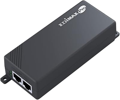Edimax GP-101IT Gigabit PoE+ Injector IEEE 802.3at 30W Power over Ethernet