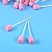Mouth Swabs Oral Sponge Swabs Disposable ROSENICE Dental Swabs Pink 100 Count