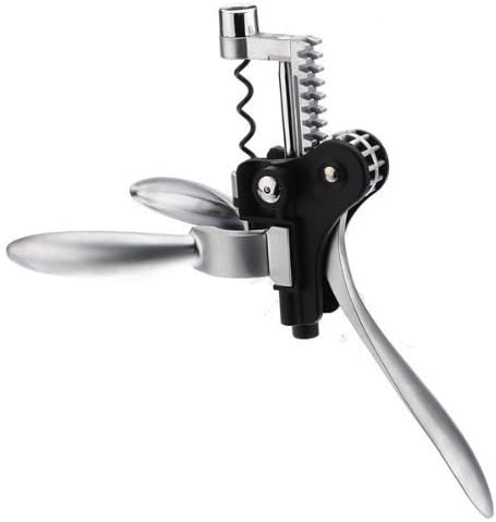 Gearmax® Wine Openers, Rabbit Style Lever Wine Bottle Opener Wine Corkscrews, Manual Wine Bottle Opener with Foil Cutter - Image 5