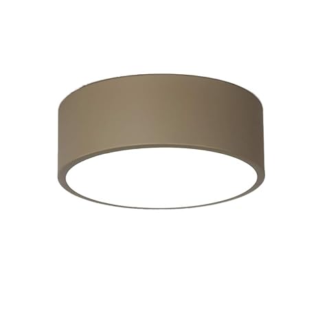 Topdeng Led 12w Macaron Ceiling Light Pmma Semi Flush Mount Round