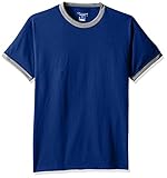 Champion Men's Classic Jersey Ringer Tee, Surf The