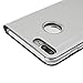 Badalink iPhone 8 Plus Case, iPhone 7 Plus Cover Luxury Electroplate Flip Translucent Front Protective Skin Bumper Kickstand PU Leather Back Shell Hard Inner Case for iPhone 7+ / 8+ - Silver