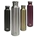 Seven Fifty Burgundy Vacuum-Insulated Stainless Steel Wine Growler - 750 mL Capacity