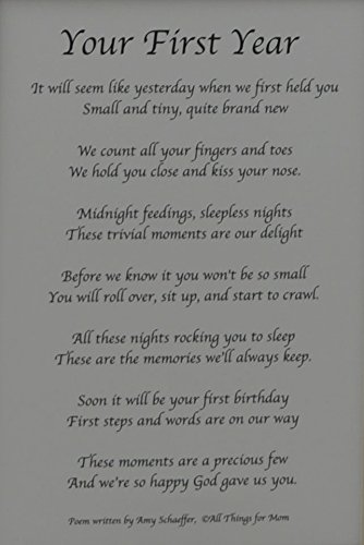 Imagenes De Poem For Baby On First Birthday