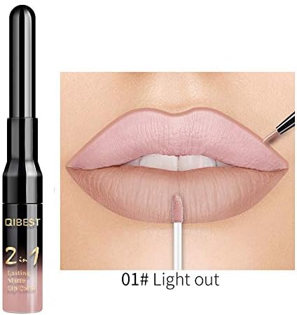 OPAKY Double-end Lasting London Lasting Lipliner Waterproof Lip Liner Stick Pencil Lip Gloss A