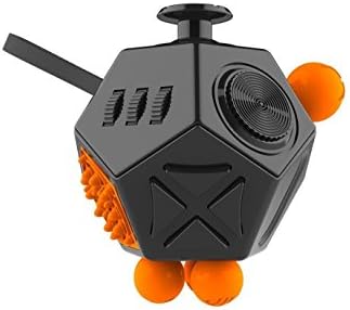 Fidget Dice II 12 Sides Diamond-shaped cube Relieves Stress and Anxiety for Children and Adults