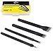 Aiskaer Latest Model Stainless Steel 3mm 1/2/4/6 Prong DIY Diamond Lacing Stitching Chisel Set Leather Craft Kits,Has Been Polished, More Sharp and Durable