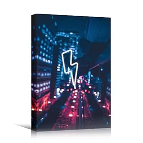 signwin Canvas Wall Art Light Quotes Bedroom Industrial...