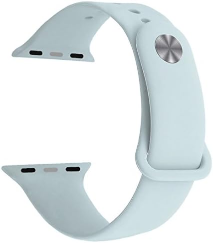 Yimzen Band for Apple Watch Series 3 38mm 42mm, Soft Silicone Replacement Sport Band iWatch Strap for Apple Watch Series 3 Series 2 Series 1, S/M M/L Size