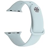 Band for Apple Watch Series 3 38mm 42mm, Yimzen Soft Silicone Replacement Sport Band iWatch Strap for Apple Watch Series 3 Series 2 Series 1, S/M M/L Size