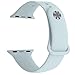 Band for Apple Watch Series 3 38mm 42mm, Yimzen Soft Silicone Replacement Sport Band iWatch Strap for Apple Watch Series 3 Series 2 Series 1, S/M M/L Size