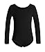 DANSHOW Girls' Team Basic Long Sleeve Leotard for Toddler Gymnastics Dance Ballet