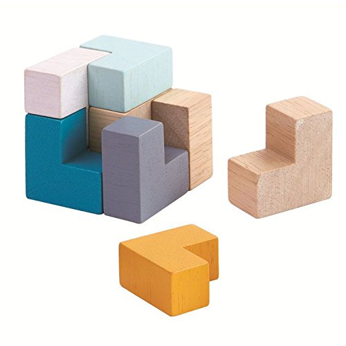 Plan Toys Cube Puzzle 3D
