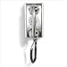 COYCR55BC - Crosley Radio CHROME WALL PHONE