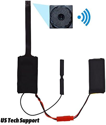 LIZVIE Hidden Camera 720P HD Spy Cam Mini Small Wireless WiFi Home Security Camera Motion Detection Alarm Cameras iPhone/Android Phone/iPad