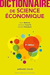 Dictionnaire de science économique