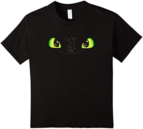 Kids dragon toothless t shirt 5 colors 6 Black