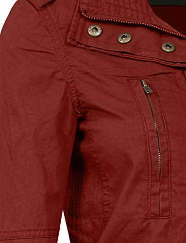J. LOVNY Women's Versatile Military Anorak Jacket in Various Styles S-3XL