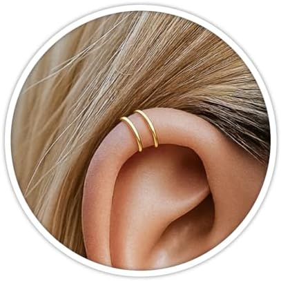Amazon.com: Sterling Silver Ear Cuff Earring Conch Non Pierced