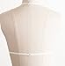 Women's Lace Floral Bralette Bra Bustier Crop Top Cami Unpadded Tank (US L, White)