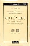 Image de Dictionnaire des poincons, symboles,signes figuratifs, marques et monogrammes des orfevres français