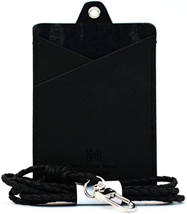 Snappi cloud Neck Wallet ID Badge Holder Lanyard (Camo Black)