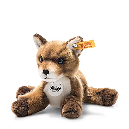 Steiff Foxy Baby Fox Plush, Brown Small