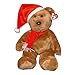 Ty Beanie Buddies 1997 Holiday Teddy - Bear