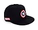 REINDEAR Marvel Avengers Captain America Shield Hat Baseball Cap US Seller (Black)