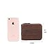 Mens Leather Wallet,E Ekphero Zipper Card Holder RFID Blocking Wallet Coins Purse