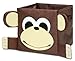 Kid Style Critter Cube, Monkey, 12 x 12 x 12