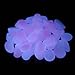Alan Stone 100pcs Glow in The Dark Pebbles, Glow Pebbles Gravel Rocks Stones,Glow in The Dark Gravel Pebbles for Fish Tank Aquarium Walkway Garden Gifts Decoration,305g/0.67lbs, Rose Color