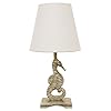 Décor Therapy TL15454 Table Lamp, Resin , Silver Leaf 41ZFzfBAGqL. SS100