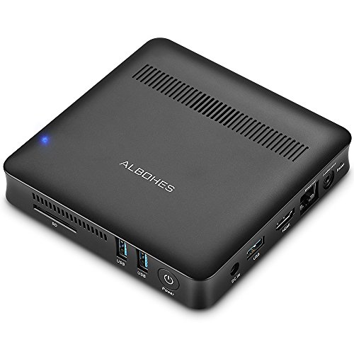 CHEAP Mini Desktop Computer, Albohes Fanless Mini PC 64bit Intel