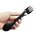 Multi-Function 5 in 1 Tactical Spork Travel Utensil 2PCS Multi Flatware Spork Camping Utensil Knife Spoon Fork Bottle Can Opener Multi Flatware Utensil Multitool for Home Use Travel Camping Outdoorthumb 2