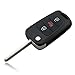 NEVERLAND 3 Buttons Remote Flip Entry Key Fob Case Shell w/ Uncut Blank Blade For KIA Soul