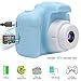 WUBUMIM Kids Digital Video Camera for Boys Age 3-8 , Mini Rechargeable Children Camera Shockproof 8MP HD Toddler Cameras Child Camcorder (16GB Memory Card Included) Blue