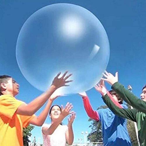 WELLIN 2PCS WaterFilled Interactive Rubber Big Amazing Bubble Balls by