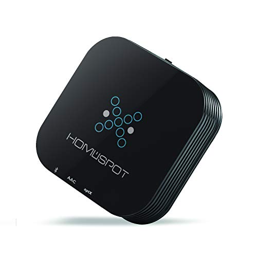 Receptor de audio Bluetooth HomeSpot para transmisión de audio estéreo doméstico con baja latencia APTX