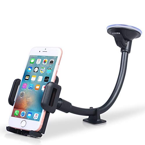 pjp electronics New 360° Full Rotation Windscreen Holder For iPhone/Samsung Galaxy/Note/Works In Portrait Or Landscape Position- Perfect for Sat Nav Use