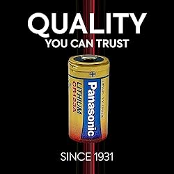 Panasonic Lithium CR-123A 3V Batteries for