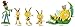 Bullyland GmbH - Spraitbach Maya The Bee Flip Action Figure Playset (Pack of 6)