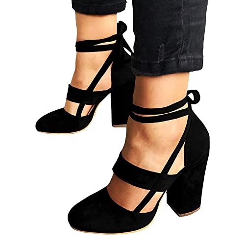 ZiSUGP Womens Ladies Block Mid Heel Side Zipper Leather Classic Ankle Boots Fashion Chelsea Booties(Beige#2 Size 8)　並行輸入品