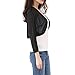 Tandisk Women's 3/4 Sleeve Shrug Open Front Cardigan Bolero Jacket