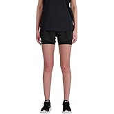 New Balance Womens Rc 2-in-1 Short 3"