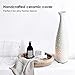 Ceramic Essential Oil Diffuser, JolyJoy Decorative Aromatherapy Humidifier w/Hand-Crafed White Porcelain Vase Cover & Pretty LED Light, Premium Birthday Gift for Women/Men