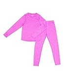 Trimfit Girls Space Dye Long-Sleeve w/Thumbholes Long Underwear Thermal Set