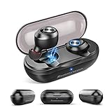 Wireless Earbuds, Latest 5.0 Bluetooth Earbuds Wireless Headphones Bluetooth Headset Wireless Earphones with Charging Case,IPX5 Waterproof,15H Playtime Deep Bass HiFi 3D Stereo Sound