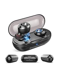 Auriculares inalámbricos Bluetooth 5.0 con graves profundos