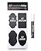130 Chalkboard Labels,Airbay Reusable Chalkboard Stickers with 1 Erasable Chalk Markers For Mason Jars, Wine Glasses and Best Organize Your Home or Kitchen